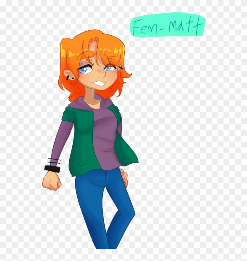 Fem Matt Eddsworld By Ponyo-hopeless - Cartoon #1314208