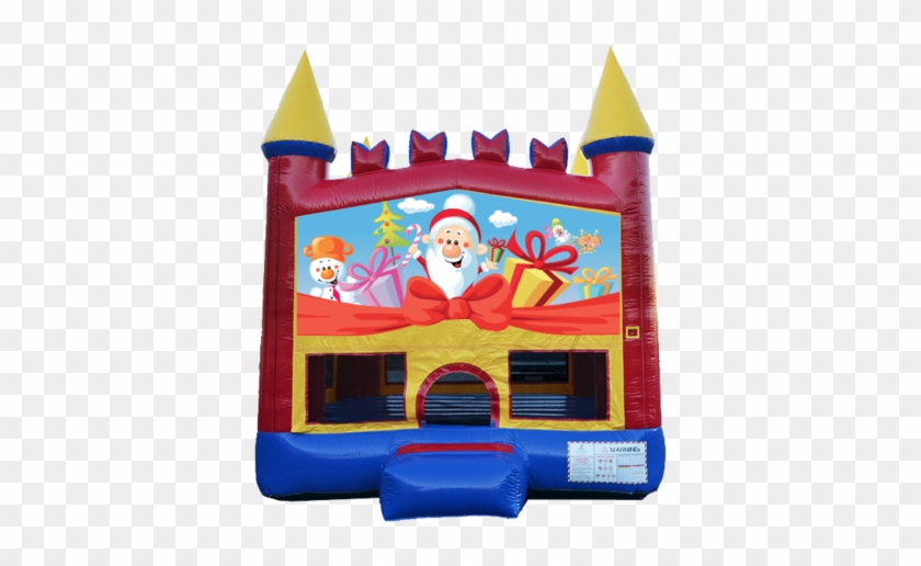 Santa And Frosty Castle - Yellow #1314252