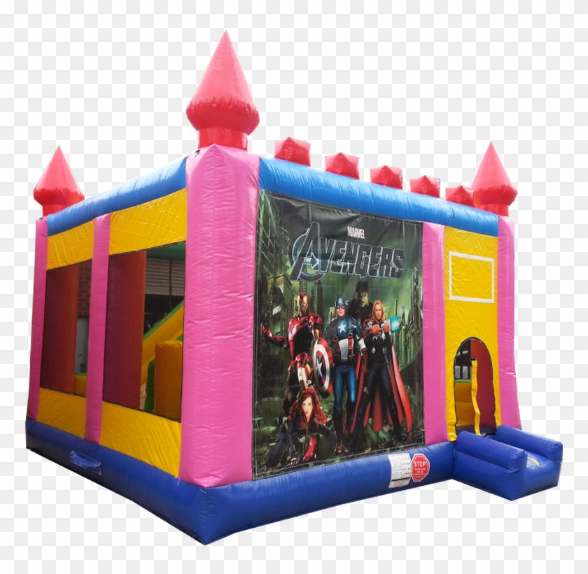 Marvel Avengers Slide Combo Jumping Castle - Inflatable #1314253