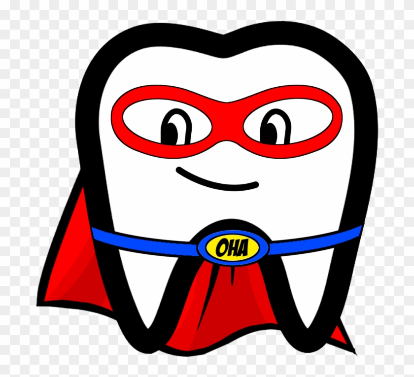 Teeth Clipart Superhero - Superhero Tooth Png #1314305