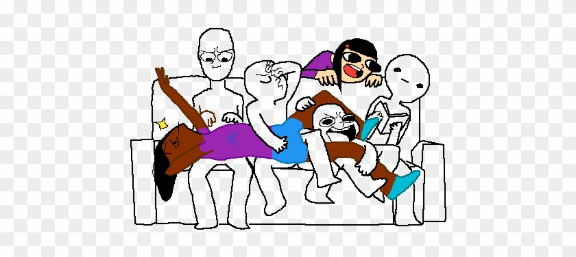 Draw The Squad Couch #1314333