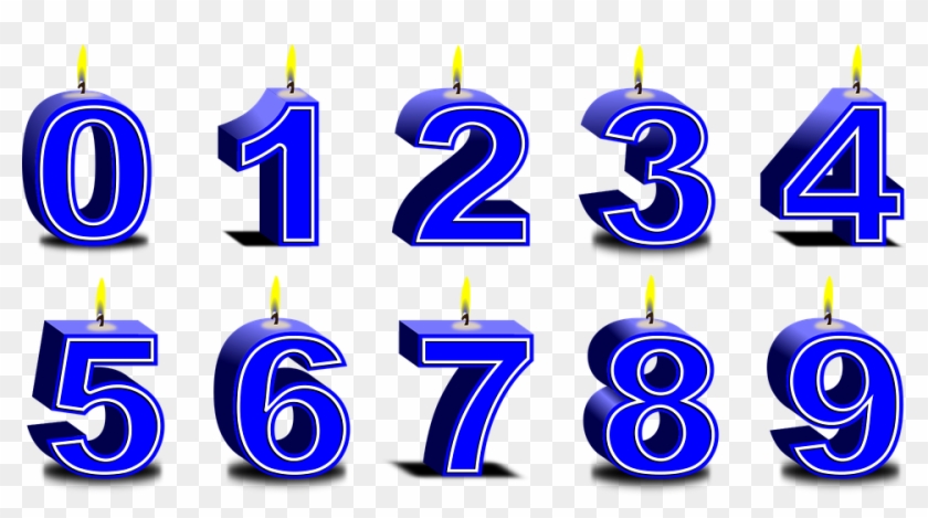 Collection Of Number 2 Cliparts - Vela Numeros Png #1314548