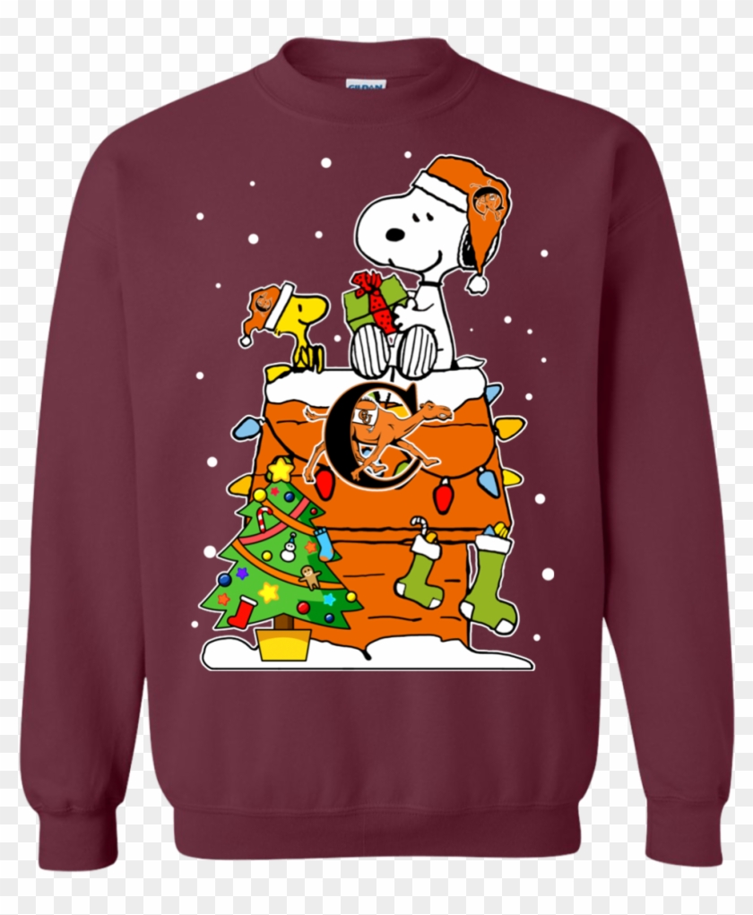 Campbell Fighting Camels Ugly Christmas Sweaters Snoopy - Christmas Jumper #1314560