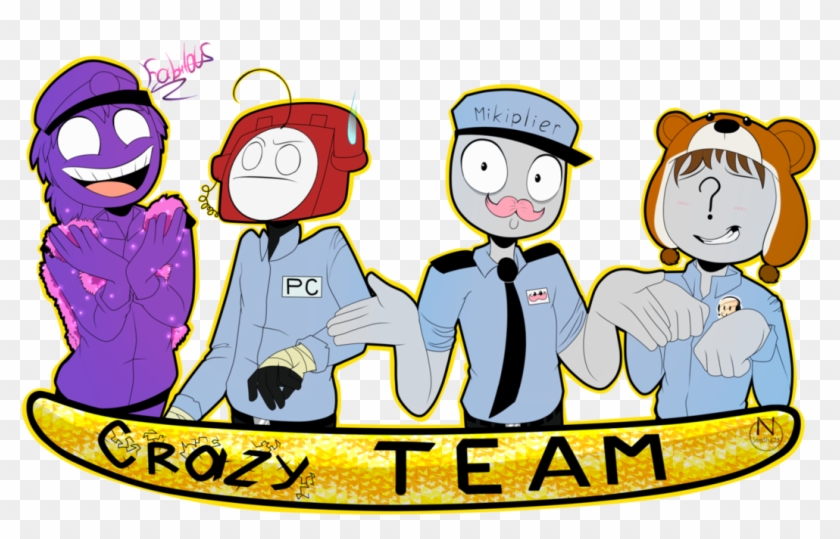 Crazy Team By N-steisha25 - Fnaf Security Guards Crazy Team #1314591