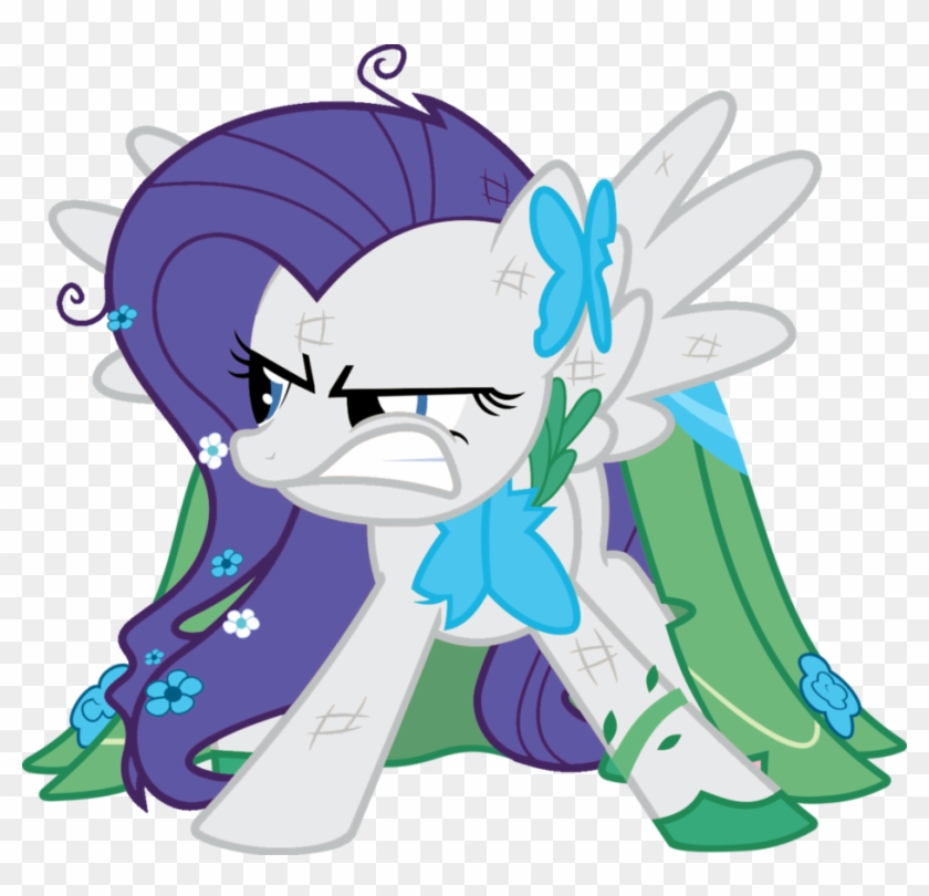 Crazy Rarity Shy By Blah23z - Cartoon #1314609