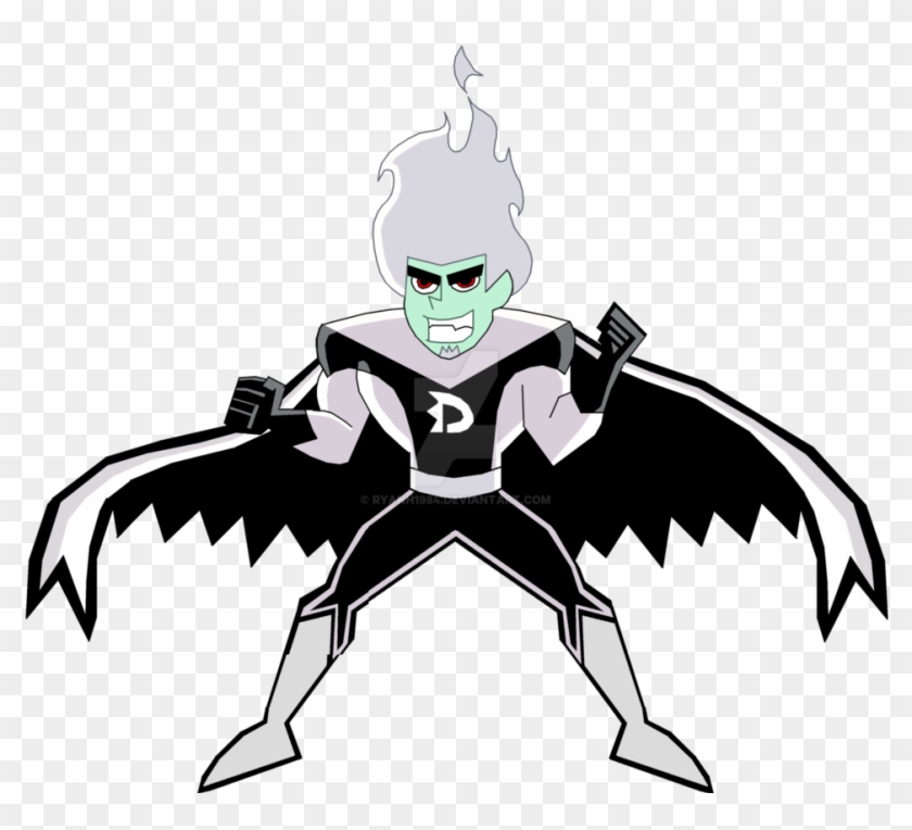 Phanom Clipart Danny - Danny Phantom Dark Danny Png #1314668