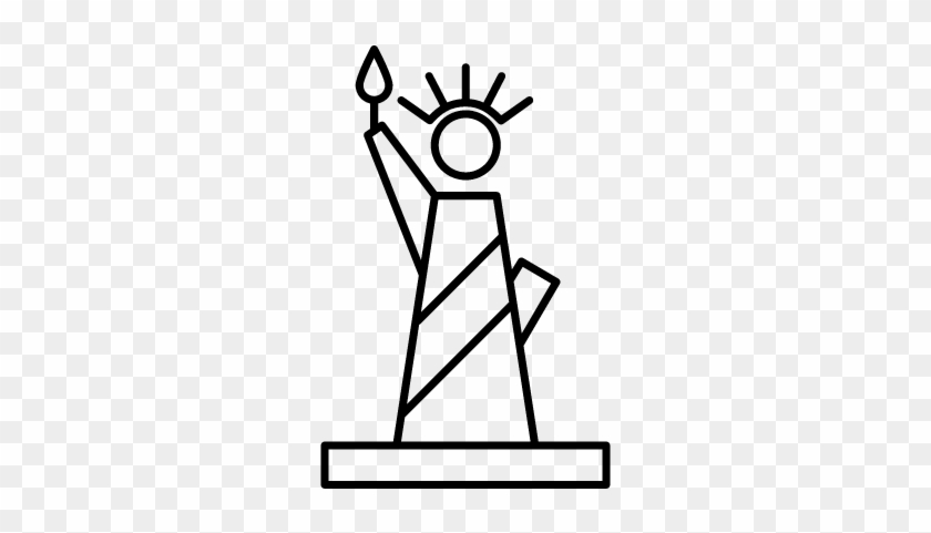 Statue Of Liberty Vector - Statue Of Liberty #1314693