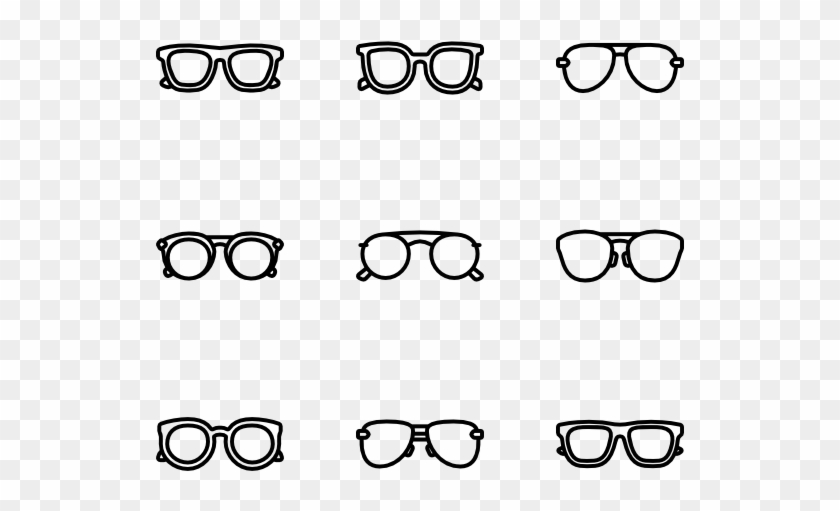 Sunglasses - Glasses Line Icon #1314753