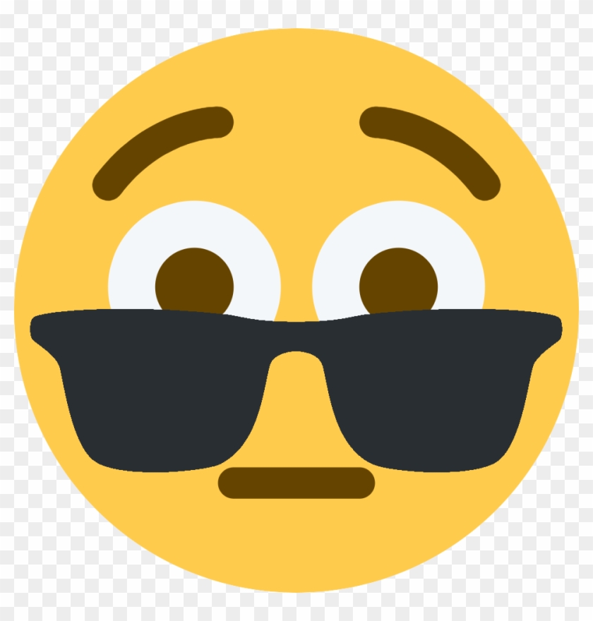 Sunglasses Emoji Clipart Discord - Excuse Me Emoji #1314781