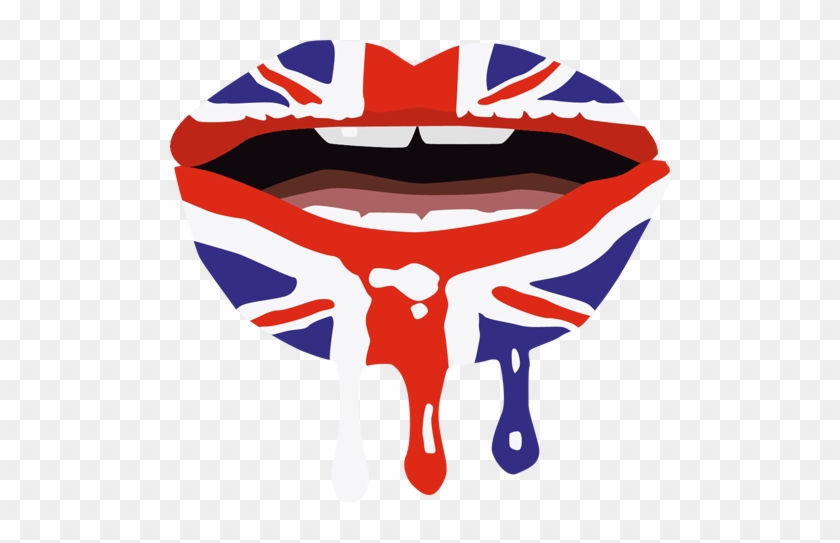 Jessie J Brit Lips By Ropa-to - Jessie J Union Jack Lips #1314828
