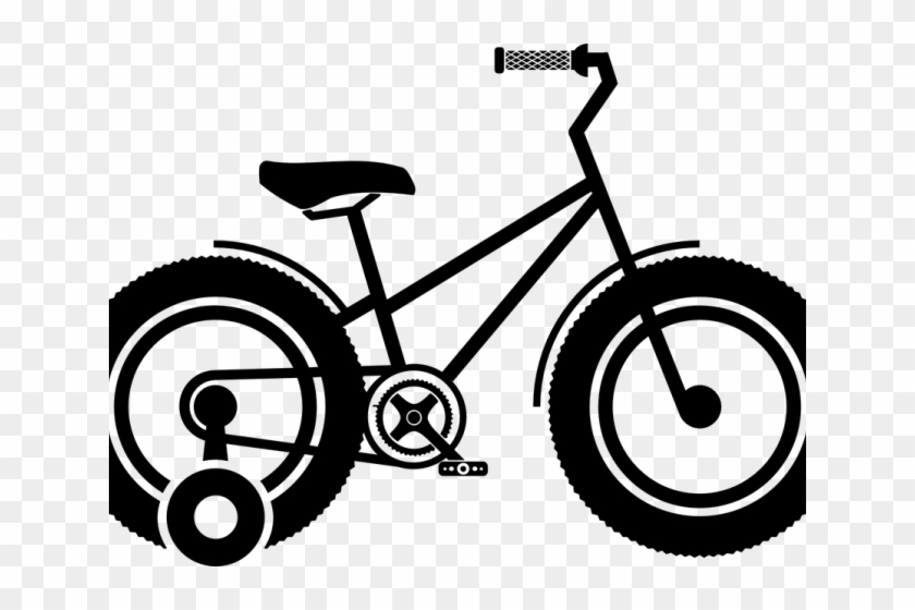 Bicycle Clipart Kid Bike - First Car In My Life Bicycle Pillowcase Throw Pillow #1314943