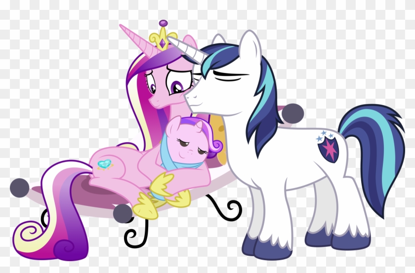 My Little Pony Cadence And Shining Armor Kissing - My Little Pony Google #1314996