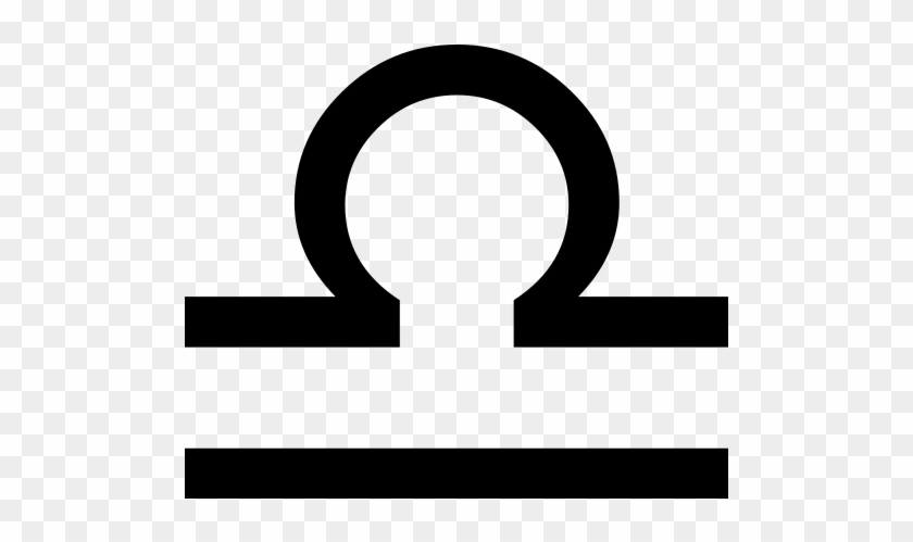 Featured Symbol - - Libra Signo Zodiacal Png #1315050
