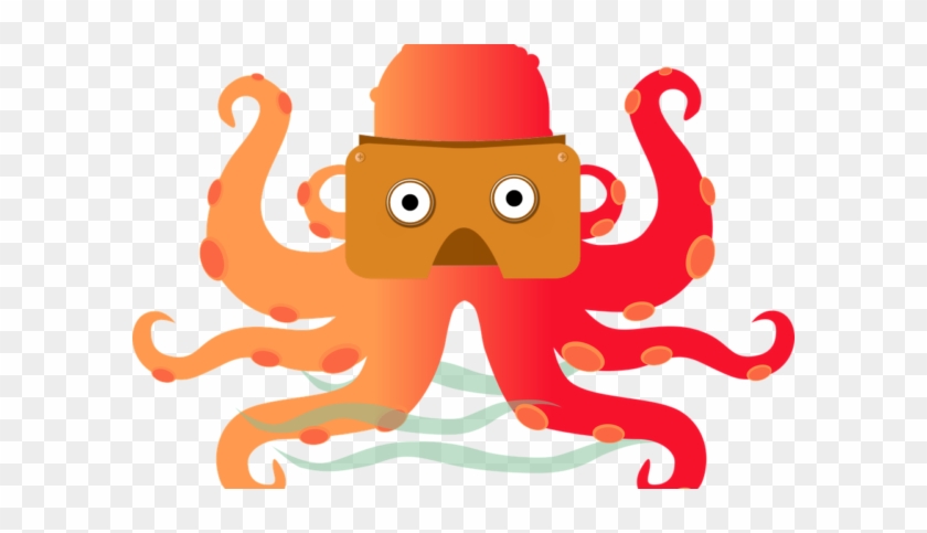 Octopus - Transparent Fish Cute Sea Life Clipart #1315237