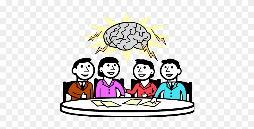 Fellowship Dinner Brainstorming - School Based Management Clipart #1315245