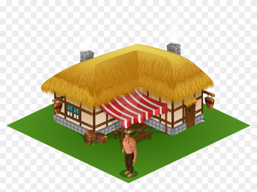 Isometric Tavern By Manu666tb - Hut #1315254