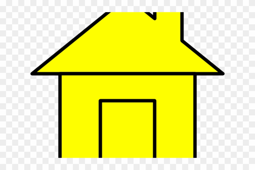 Yellow House Cliparts - Yellow House Cliparts #1315383