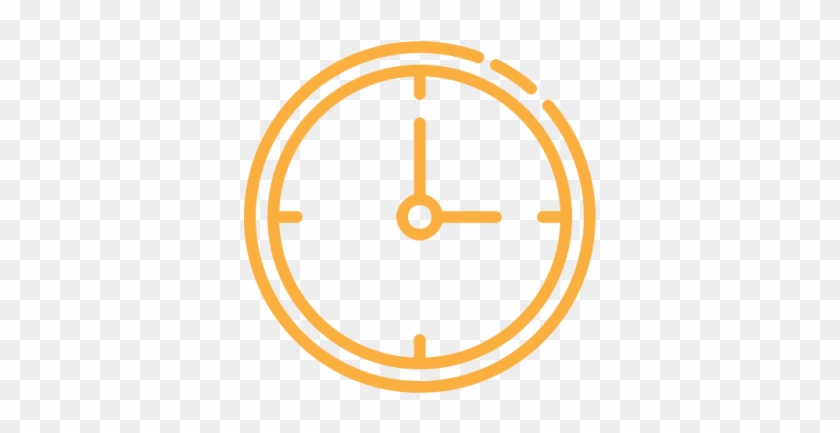 House Time Icon Png Png Images - Gold Clock Icon Png #1315452