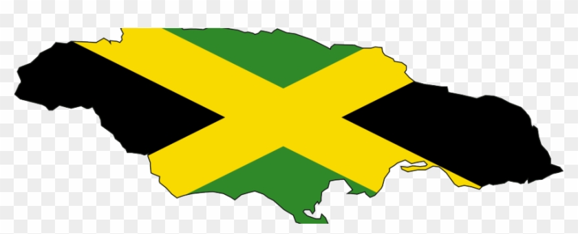 Usain Bolt Clipart Transparent - Jamaica Map Flag Colors #1315456