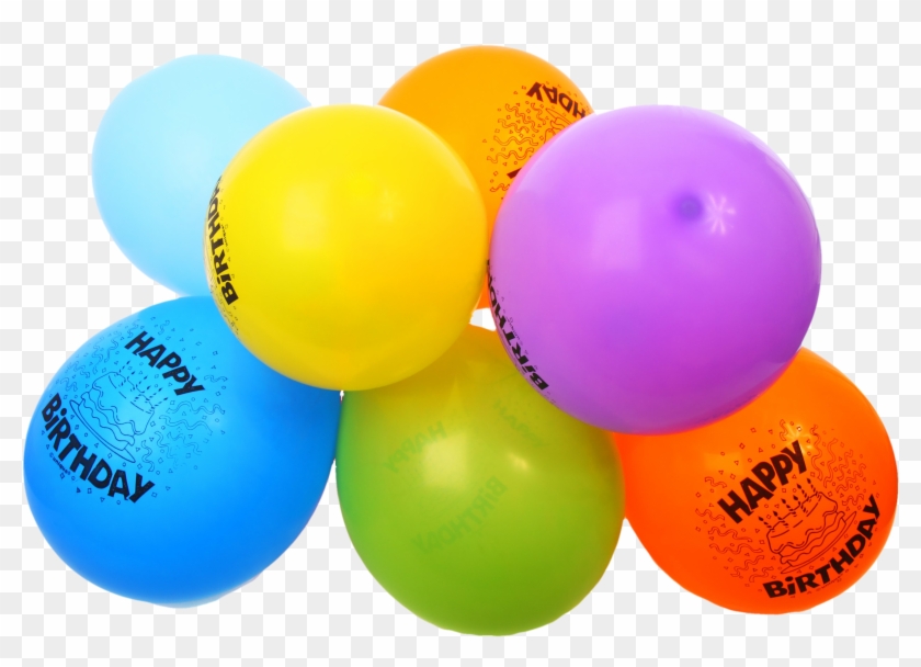 Colorful Happy Birthday Balloons Png Image - Happy Birthday Balloons Png #1315561