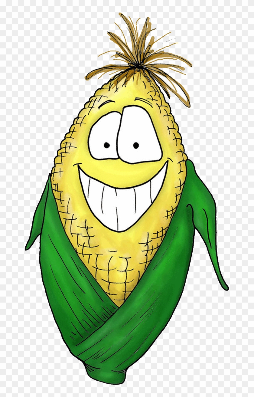 Corn Clipart Fruit - Coloring Book #1315587