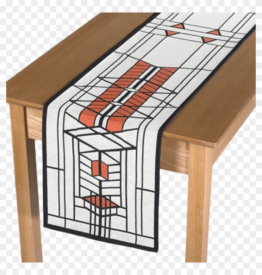 Robie House Table Runner - Frank Lloyd Wright Robie Placemat #1315621