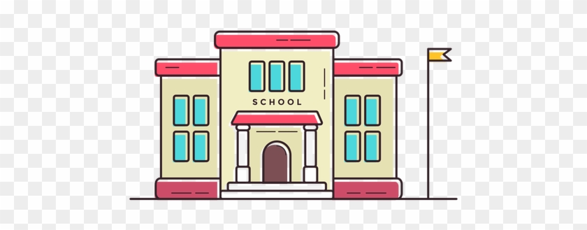 Elementary School Building Icon Transparent Png - Primary School #1315623