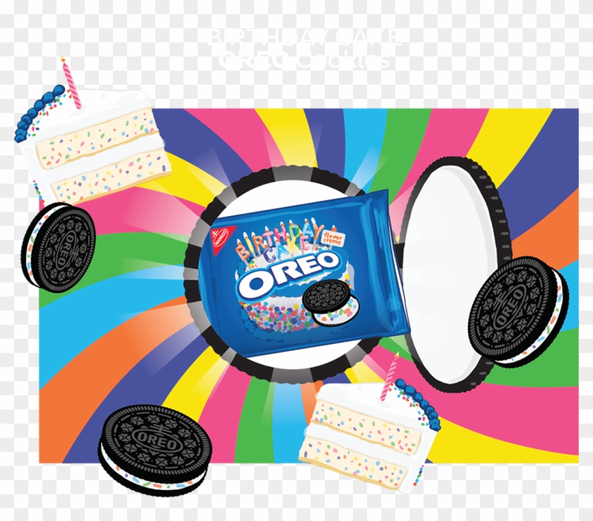 Oreo Clipart Box Cookie Free Clipart On Dumielauxepices - Birthday Cake Oreos Png #1315626