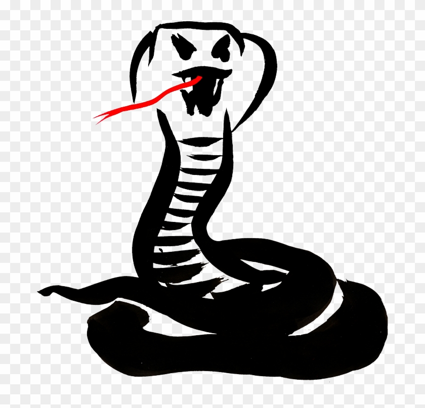 A Terrifying Snake, Maybe A Cobra - Illustration #1315668
