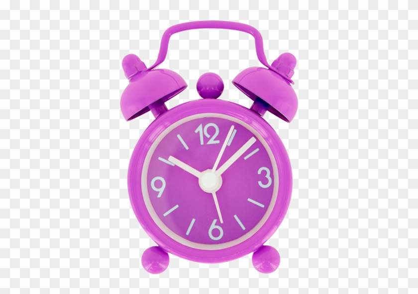 Mini Tiandi Alarm Clock Purple Pylones - Purple Clock Png #1315839