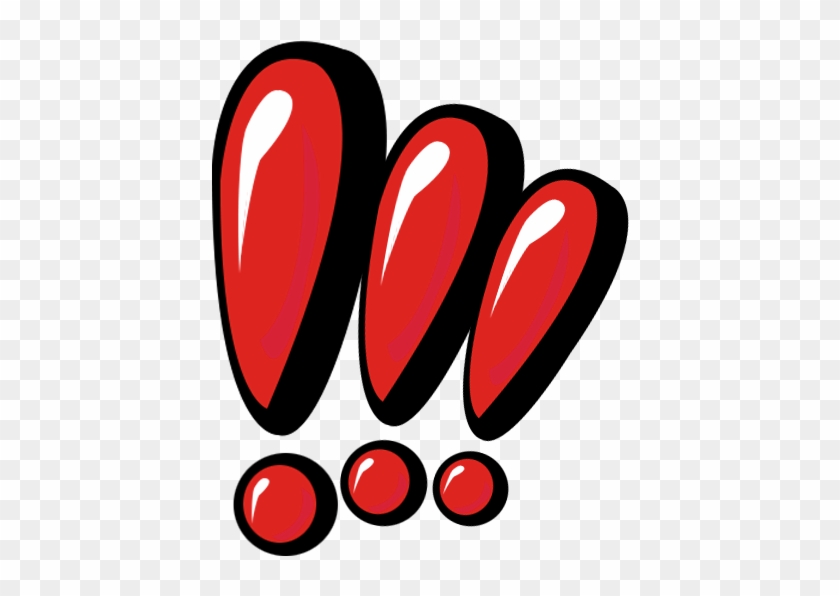Kabul Exclamation Mark Question Mark Utterance - Red Exclamations Png #1315884