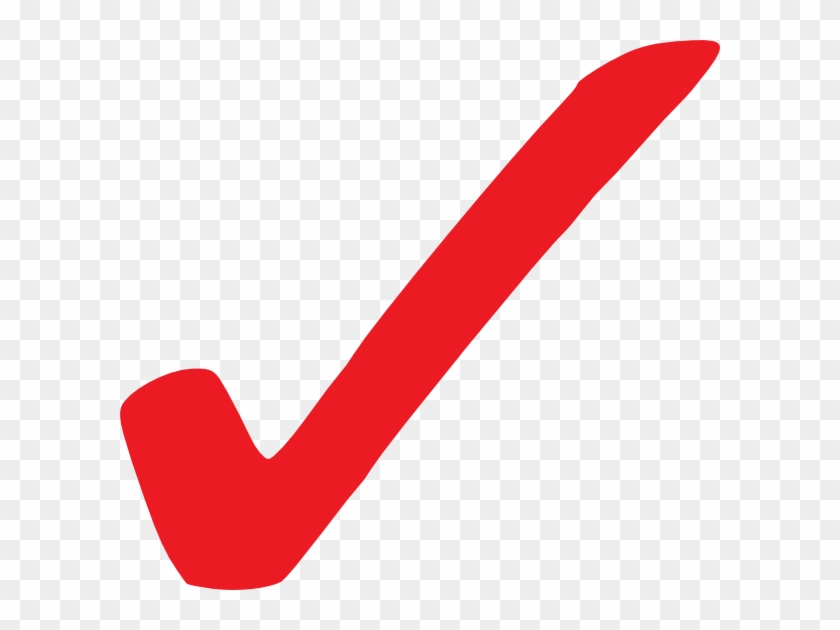 Red Check Mark Png #1315895