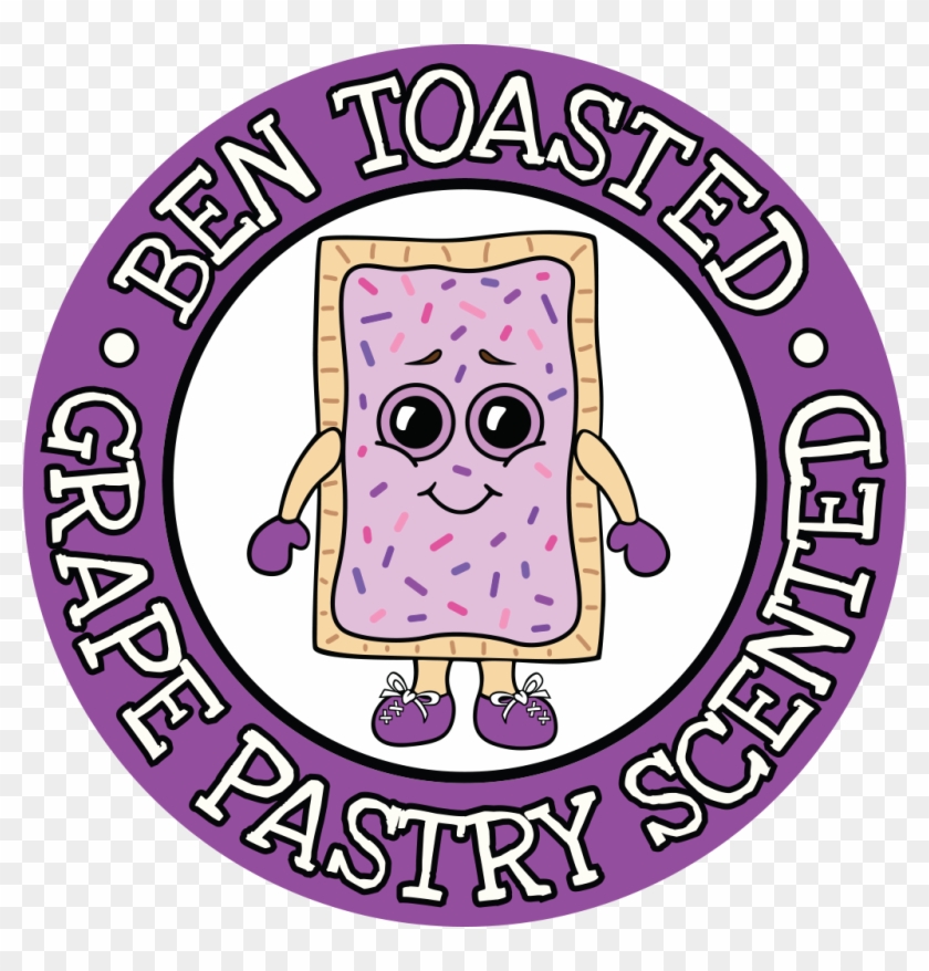 Grape Pastry Whiffer Stickers Scratch & Sniff Stickers - Baby Bear Has The Best Pets #1315897