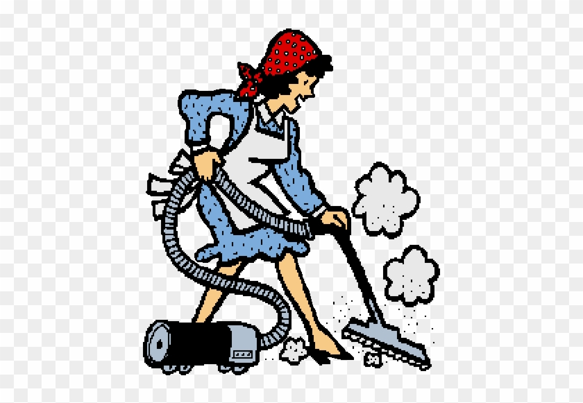 Woman Cleaning House Clipart - Cleaning Lady #1315911