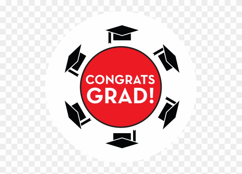 "congrats Grad" Red - Napkin #1315930