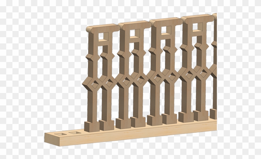 Railing - Dollhouse Railing #1315975