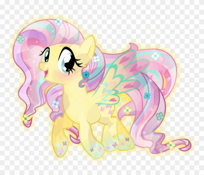 Rainbow Power Crystal Fluttershy By Theshadowstone - Applejack Rainbow Power Crystal #1316111