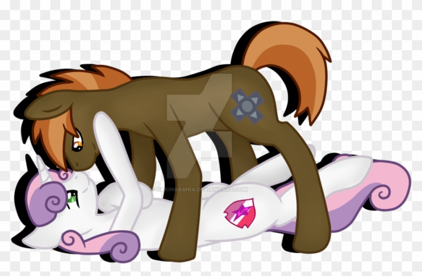 Button Mash X Sweetie Belle By Daringashia - Cartoon #1316217