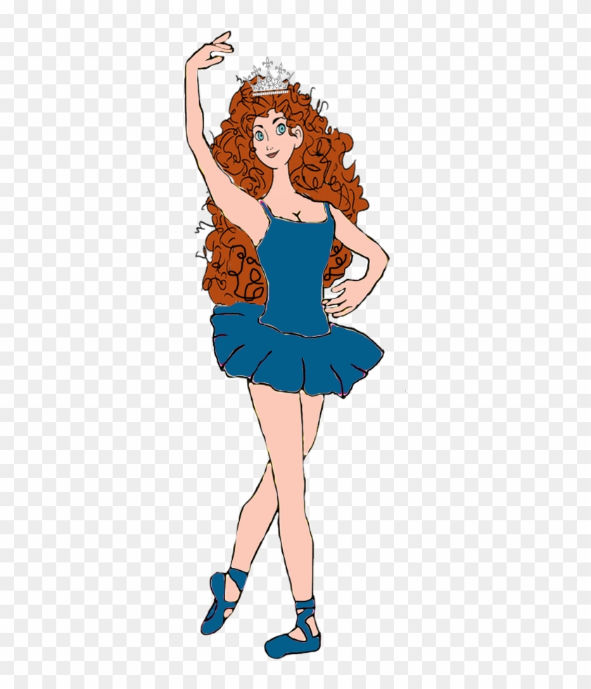 Princess Merida As A Ballerina By Darthranner83 - Merida Ballerina #1316218