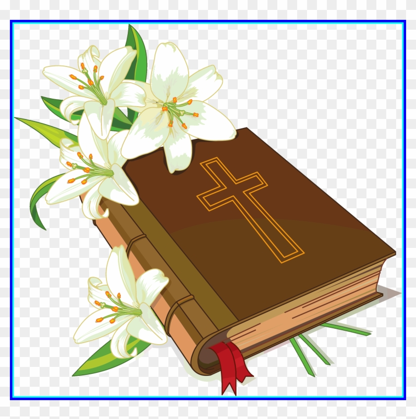 Lily Flower Lily Flower Vector Png Fascinating Bible - Bible Coloring Book [book] #1316337