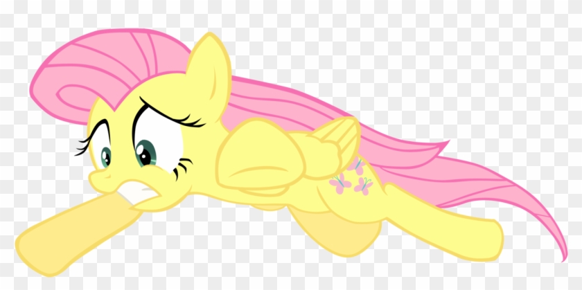 Amazing Fluttershy Rainbow Dash Pony Yellow Cartoon - My Little Pony Fluttershy Run #1316386