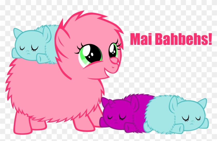 Pony Foal Cat Pink Red Mammal Small To Medium Sized - Mlp Fluffy #1316451