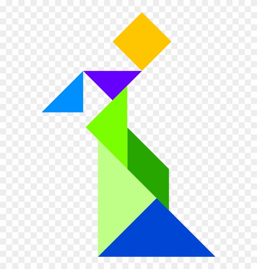 Clipart Tangram - Clipart Tangram #1316449