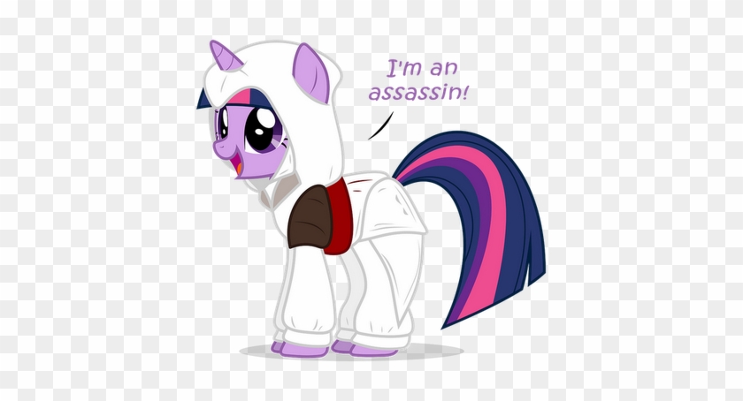 I'm An Assassin Twilight Sparkle Derpy Hooves Rarity - Assassins Creed My Little Pony #1316467