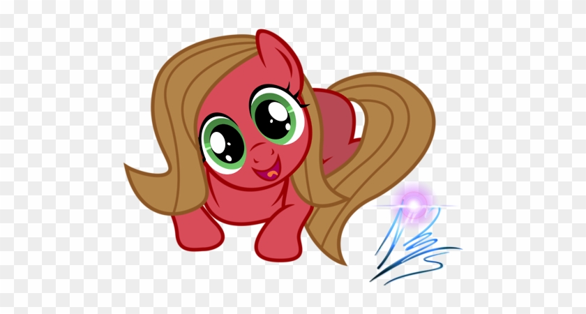 Pony Hair Red Cartoon Nose Mammal Fictional Character - Horse #1316480