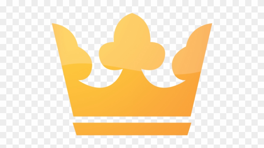 Web 2 Orange 2 Crown 2 Icon - Sticker #1316491