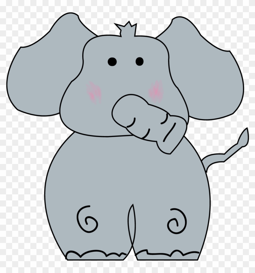 Feel Better Clip Art - Indian Elephant #1316540
