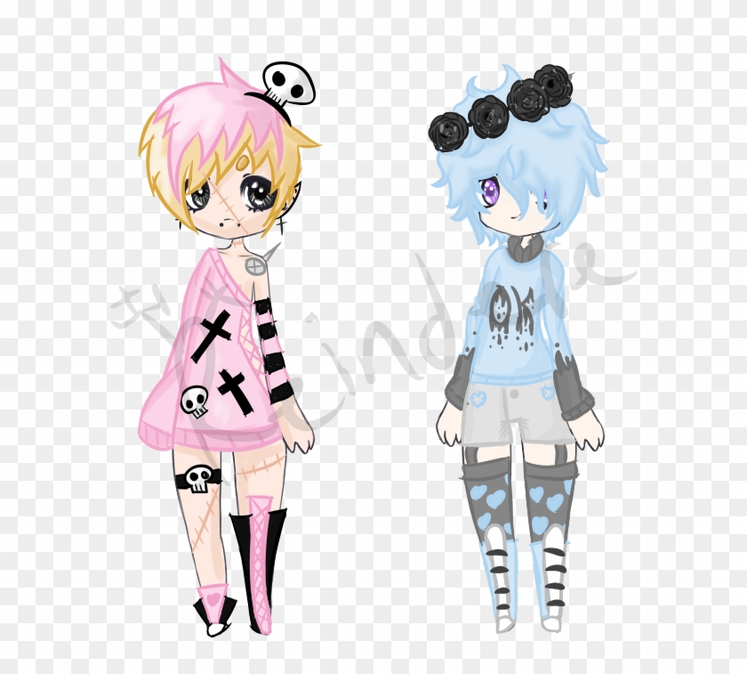 Male Pastel Goth Adopts [open] By Vantallion - Cartoon #1316549