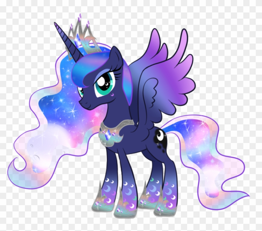 Princess Luna Rainbow Power By Moonlightprincess002png - Luna My Littel Pony #1316610