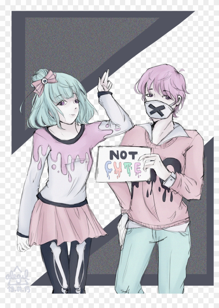 That Is Not Very Pastel Of You By Ale-gil - Pastel Goth Anime Boy #1316614